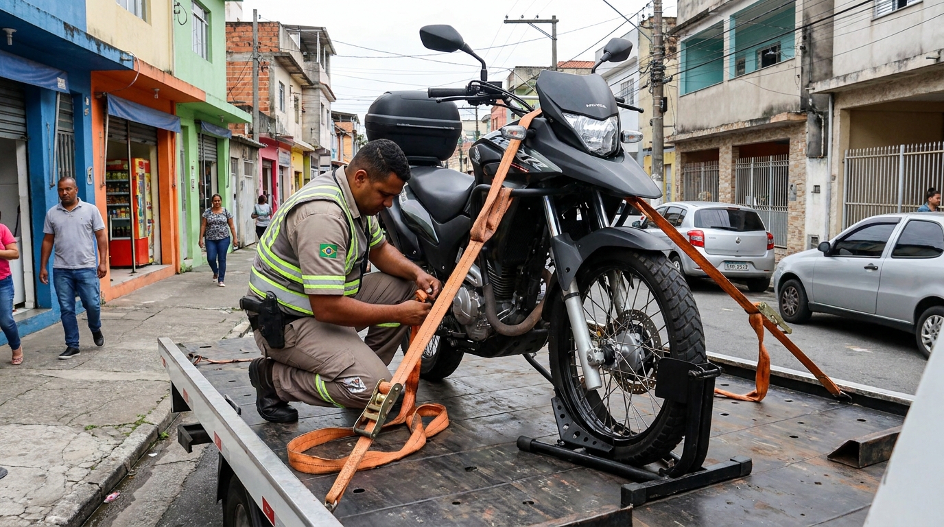 Transporte de Motocicleta em Cascavel‑PR